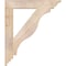 Ekena Millwork Funston Traditional Smooth Bracket, Douglas Fir, 3 1/2"W x 24"D x 28"H BKT04X24X28FST01SDF - alternate 4